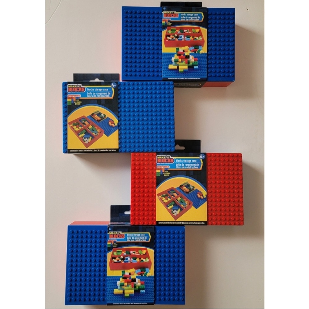 Make-It Blocks Compartmentalized Storage Cases